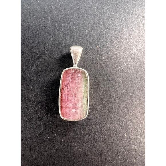 NEW Watermelon sterling silver pendant 1.32 grams - Picture 1 of 9
